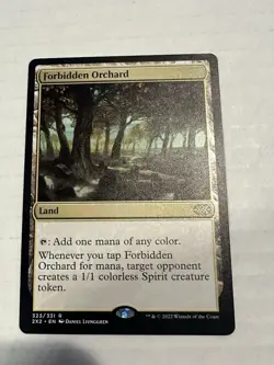 Forbidden Orchard #323 (NM) Double Masters 2022 2X2 Magic MTG LC1 - Image 1