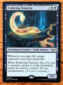 MTG Enduring Tenacity - Duskmourn, English - Image 1