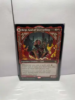 Birgi, God of Storytelling (Showcase) Kaldheim Regular - Image 1