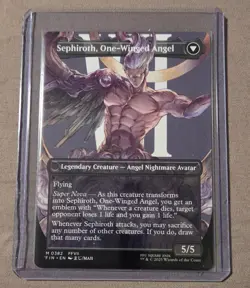 Magic the Gathering Final Fantasy Sephiroth, Fabled SOLDIER full art #382 - Image 2