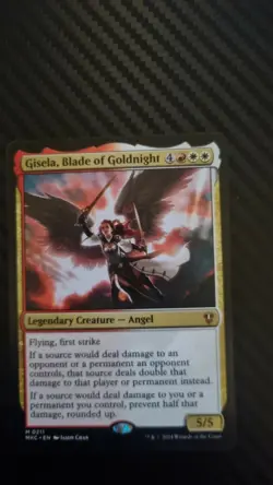 GISELA, BLADE OF GOLDNIGHT - Commander - MTG - Magic the Gathering. - Image 1