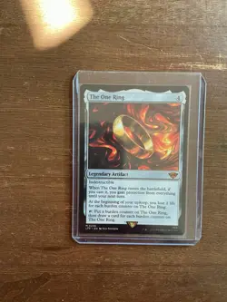 The One Ring M0246 Non-foil Magic The Gathering Lord Of The Rings NM - Image 1