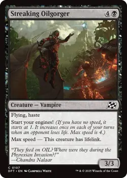 Streaking Oilgorger - Aetherdrift (DFT)(Foil) - Image 1