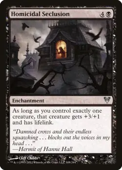Homicidal Seclusion - Avacyn Restored (AVR) (Foil) - Image 1