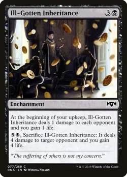 Ill-Gotten Inheritance - Ravnica Allegiance (RNA) (Foil) - Image 1