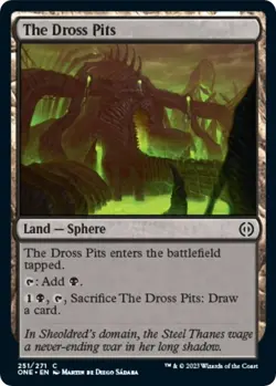 The Dross Pits - Phyrexia: All Will Be One (ONE) (Foil) - Image 1