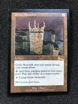 Grim Monolith Urza's Legacy Regular - Image 2