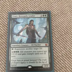 Ezuri, Renegade Leader Duel Decks: Elves vs. Inventors - Moderately Played Foil - Image 1