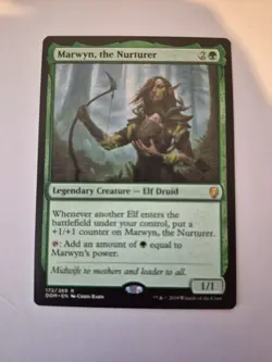 1x Marwyn, the Nurturer Dominaria MTG rare 172 NM x1 - Image 1