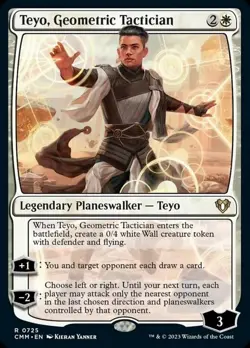 [1x] Teyo, Geometric Tactician Near Mint, English Commander Masters MTG Magic - Image 1