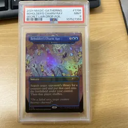 PSA 9 Foil Beholder's Charm Ray (Bribery) MTG Secret Lair Drop, Mint! - Image 1