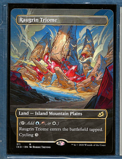 177 Magic MTG Raugrin Triome (Showcase) Ikoria IKO 311 Never Played - Image 1