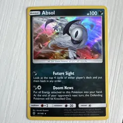 Absol 81/145 Holo Rare Guardians Rising Pokemon TCG Card disaster - Image 1