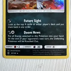 Absol 81/145 Holo Rare Guardians Rising Pokemon TCG Card disaster - Image 2