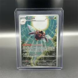 Pokemon TCG Ninjask 137/132: Mega Evolution Holo Illustration Rare Near Mint - Image 1