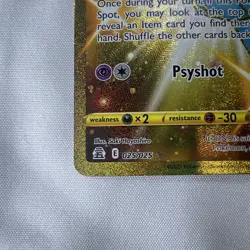 Pokemon TCG Mew 25/25 SWSH Celebrations 25th Anniversary Gold Holo Rare - Image 5