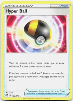 FRENCH Ultra Ball Uncommon Brilliant Stars 150/172 LP Pokemon - Image 1