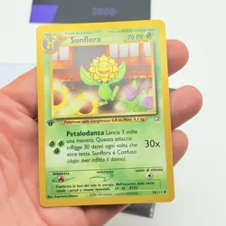 CARTA POKEMON SUNFLORA 50/111 - ITA 2001 - 1 EDIZIONE - NEO GENESIS - NEAR MINT - Image 3