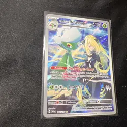 Pokemon TCG Cynthia's Roserade 184/182 SV10 Destined Rivals IR NM - Image 1