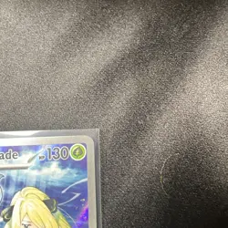 Pokemon TCG Cynthia's Roserade 184/182 SV10 Destined Rivals IR NM - Image 2