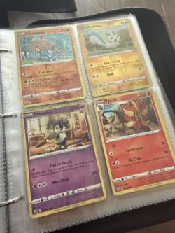 Pokemon Base Set 10 Card Lot Ninetales Gyarados Binder Included REPS - Image 4
