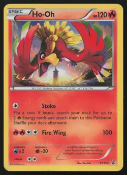Ho-Oh XY153 Holo Promo XY Promo Pokemon HP - Image 1