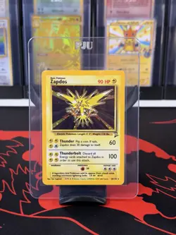 [LP] Pokemon TCG Zapdos Holo Base Set 2 20/130 - Image 1