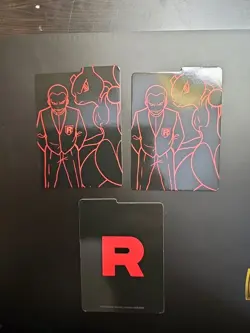 Pokemon Destined Rivals Team Rocket Card Dividers Set Of 3 - Image 1