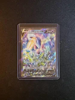 Galarian Rapidash V 168/198 Chilling Reign Full Art Holo Ultra Rare 2021 - Image 3