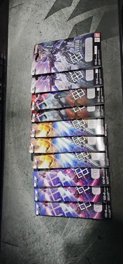 10x Newtype Rising Gundam TCG Card Game Blister Pack Boosters GD01 NEW SEALED - Image 1