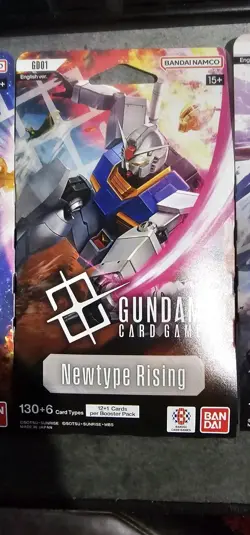 10x Newtype Rising Gundam TCG Card Game Blister Pack Boosters GD01 NEW SEALED - Image 3