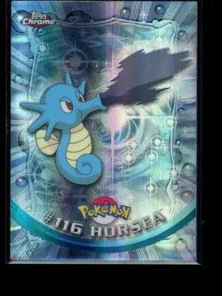2000 TOPPS CHROME POKEMON HORSEA SPECTRA-CHROME #116 LP - Image 1