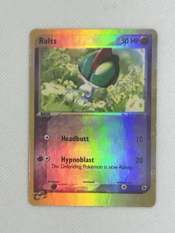 Pokemon TCG - Ralts 67/109 Reverse Holo - Ruby and Sapphire 2003 - Image 1
