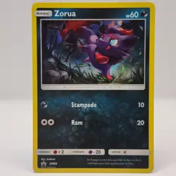 Zorua SM83 Pokemon TCG Sun & Moon Black Star Promo NM/M - Image 1