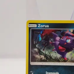 Zorua SM83 Pokemon TCG Sun & Moon Black Star Promo NM/M - Image 2