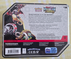 Pokemon Scarlet & Violet Paldean Fates Charizard ex Tin NEW SEALED - Image 2