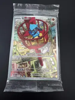 Pokemon Riolu 010 Me: Mega Evolution Promo Holo Near Mint - Image 1