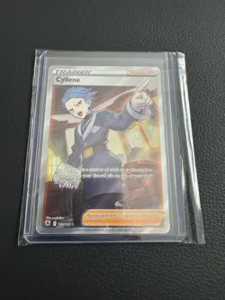Pokemon TCG Cyllene Astral Radiance Holo Card 183/189 Full Art Ultra Rare - Image 1