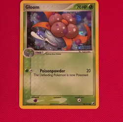 Pokemon TCG Gloom 58/115 Unseen Forces Stage 1 Reverse Holo Common 70 HP Eng - Image 1