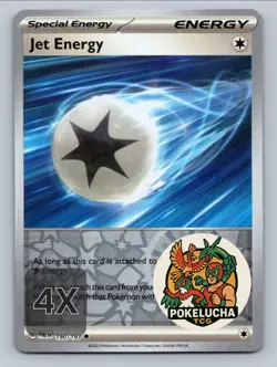 4x Jet Energy 190/193 SVI Paldea Evolved Pokemon Reverse Holo Playset NM-MT - Image 1