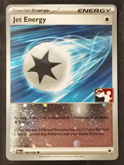 Jet Energy (Cosmos) 190/193 Prize Pack Series Stamped, Pokemon 2023 •NM - Image 1