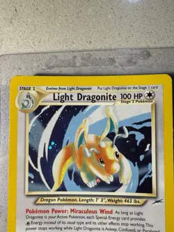 Light Dragonite - 14/105 - Pokemon Neo Destiny Unlimited Holo Rare Card WOTC - Image 4