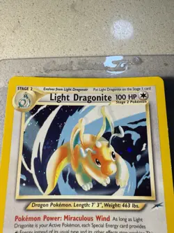 Light Dragonite - 14/105 - Pokemon Neo Destiny Unlimited Holo Rare Card WOTC - Image 5