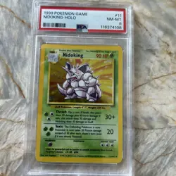 1999 Pokemon Game Incoming Holo #11 Nm Mint PSA 8 - Image 2