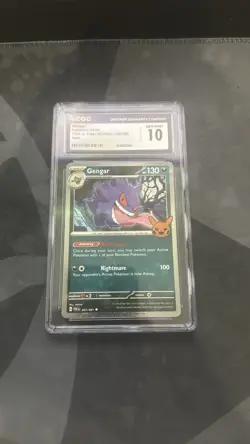 Gengar Pokemon Trick or Trade BOOster 057/091 Cosmos Holo CGC 10 Gem - Image 1