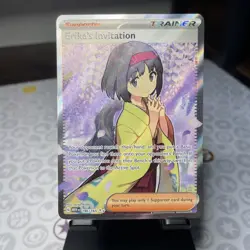 Erika's Invitation 196/165 Scarlet & Violet 151 Pokemon TCG - Image 1
