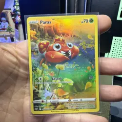 PARAS POKEMON GG32/GG70 TCG SWSH Crown Zenith Ultra Rare FULL ART 🦀 NM - Image 1