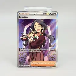 Pokemon Card TCG Drasna 231/191 Ultra Rare Full Art Trainer Surging Sparks NM - Image 1