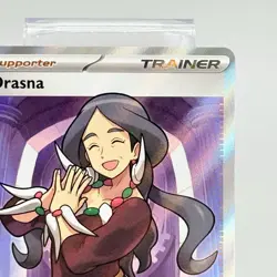 Pokemon Card TCG Drasna 231/191 Ultra Rare Full Art Trainer Surging Sparks NM - Image 3