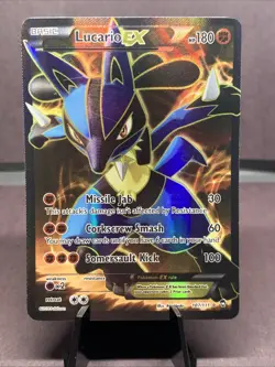 Pokemon TCG Lucario EX 107/111 XY - Furious Fists Full Art Holo Rare - Image 1